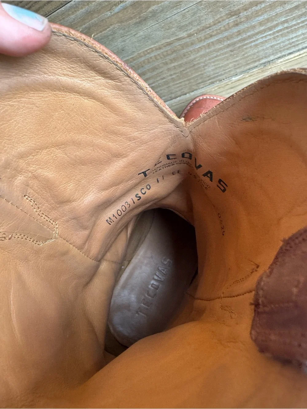 Tecovas Men’s Doc Boot - Like New